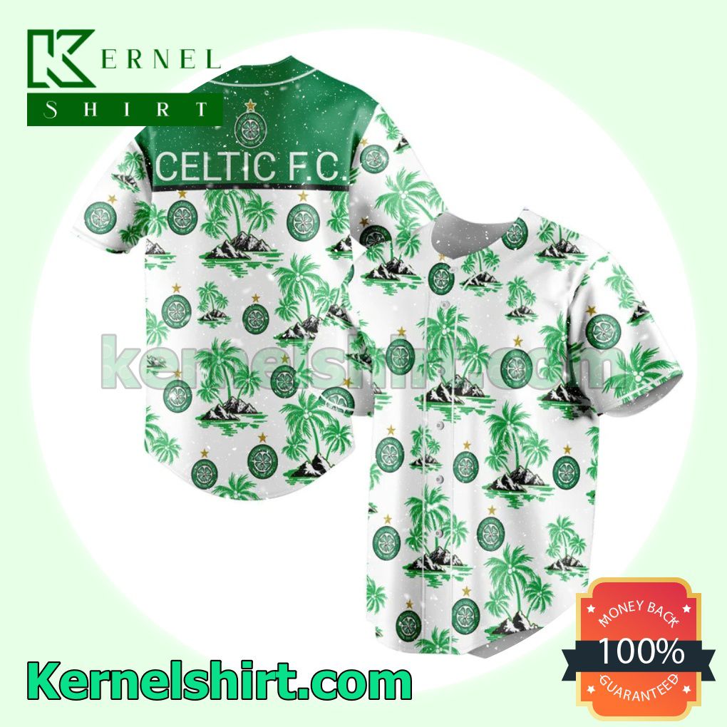 Buy In US Celtic FC Coconut Tree All Over Print Pullover Hoodie Zipper