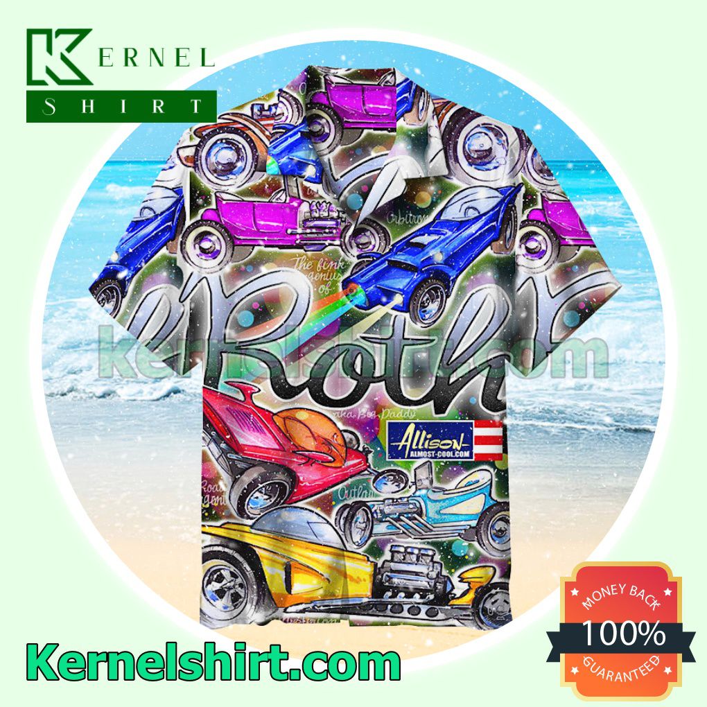 Concept Car And Hot Rod Art Summer Beach Shirt