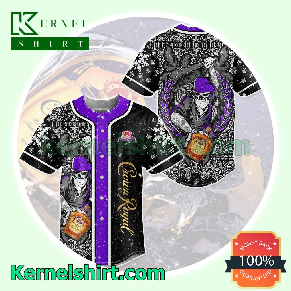 Crown Royal Skull Jersey Sports Uniform