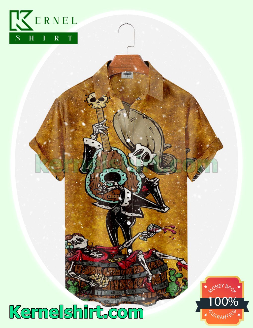 Date Night Day Of The Dead Art Halloween Costume Shirt