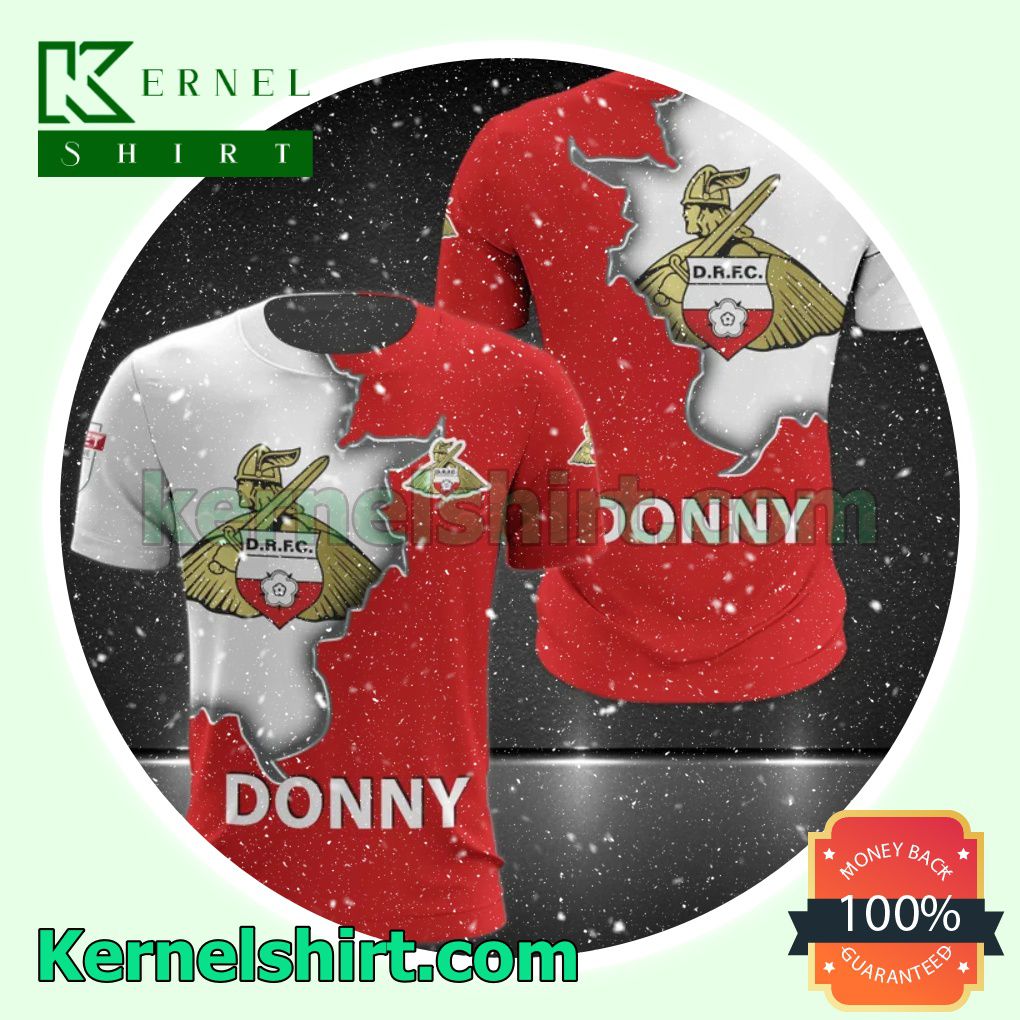 The cheapest Doncaster Rovers FC Donny All Over Print Pullover Hoodie Zipper
