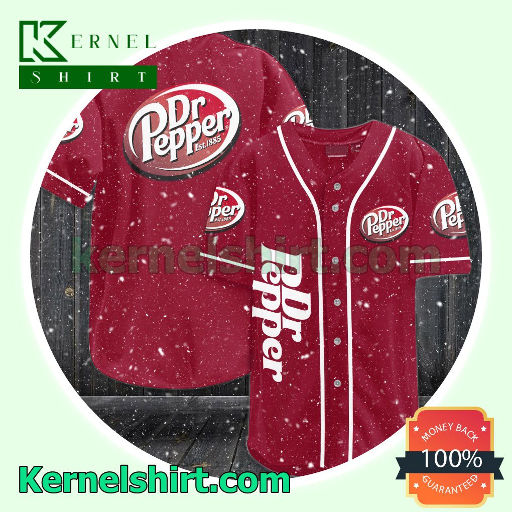 Dr Pepper Jersey Sports Uniform