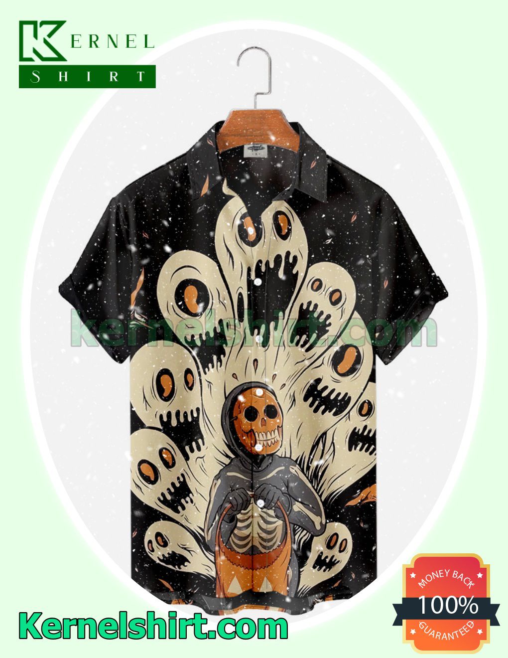 Ghoulish Fright Halloween Costume Shirt