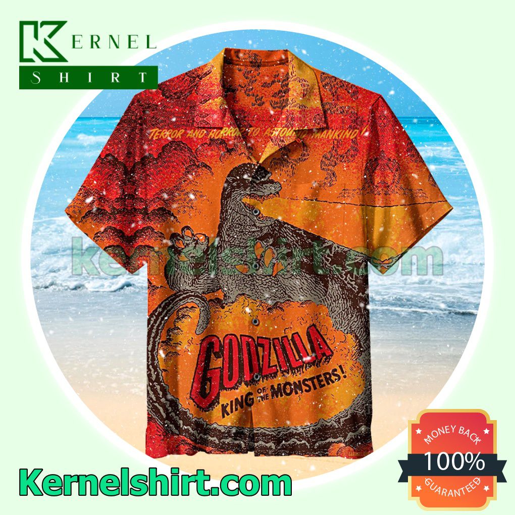 Godzilla (King Of Monsters) Summer Beach Shirt