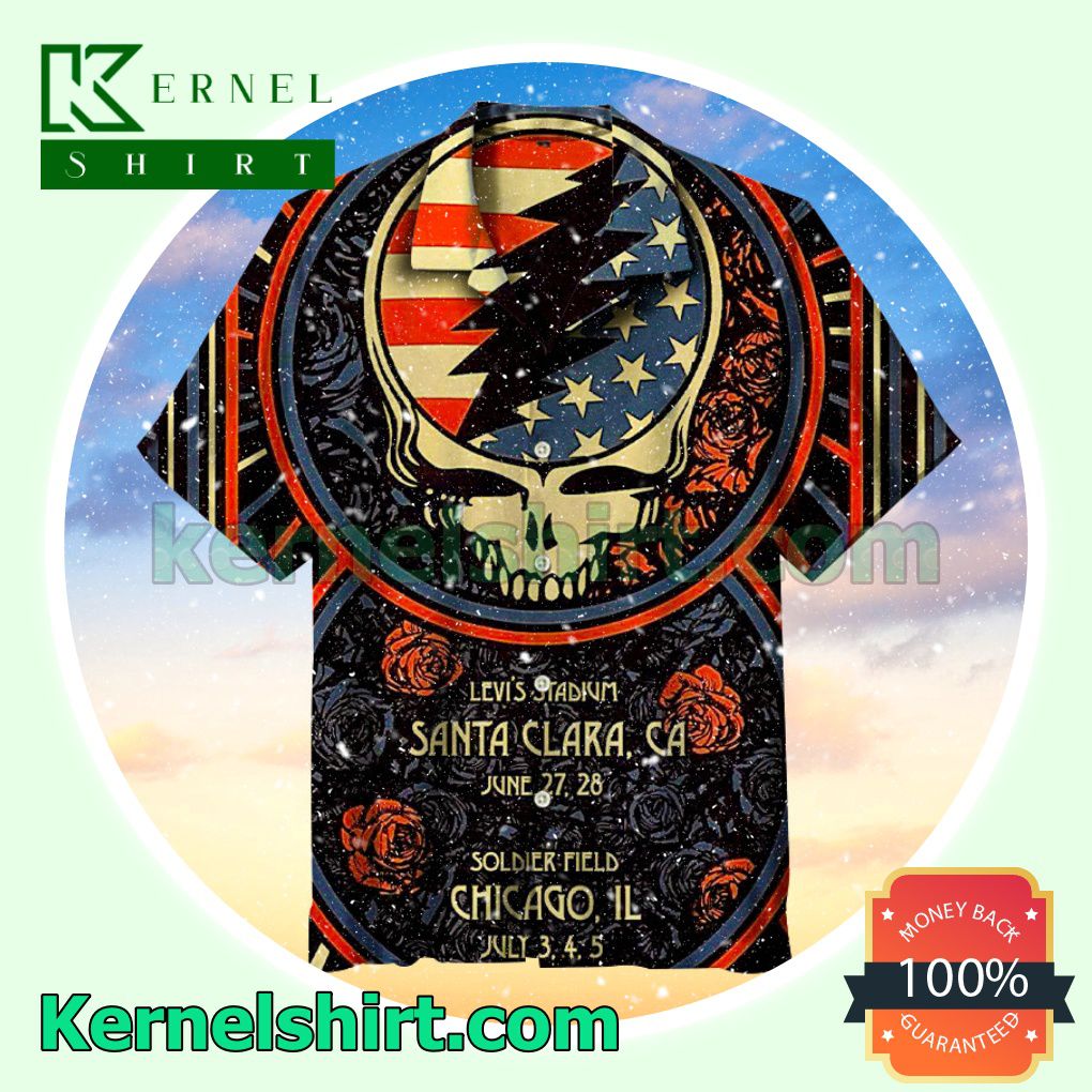 Grateful Dead Sign Summer Beach Shirt