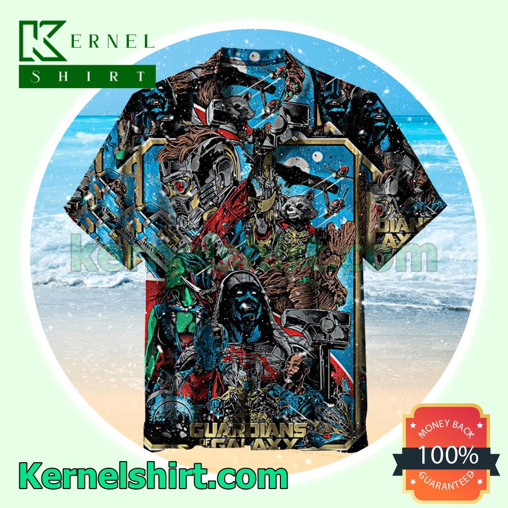 Guardians Of The Galaxy Summer Beach Shirt