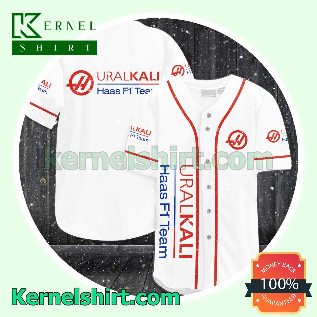 Haas F1 Team Uralkali Jersey Sports Uniform