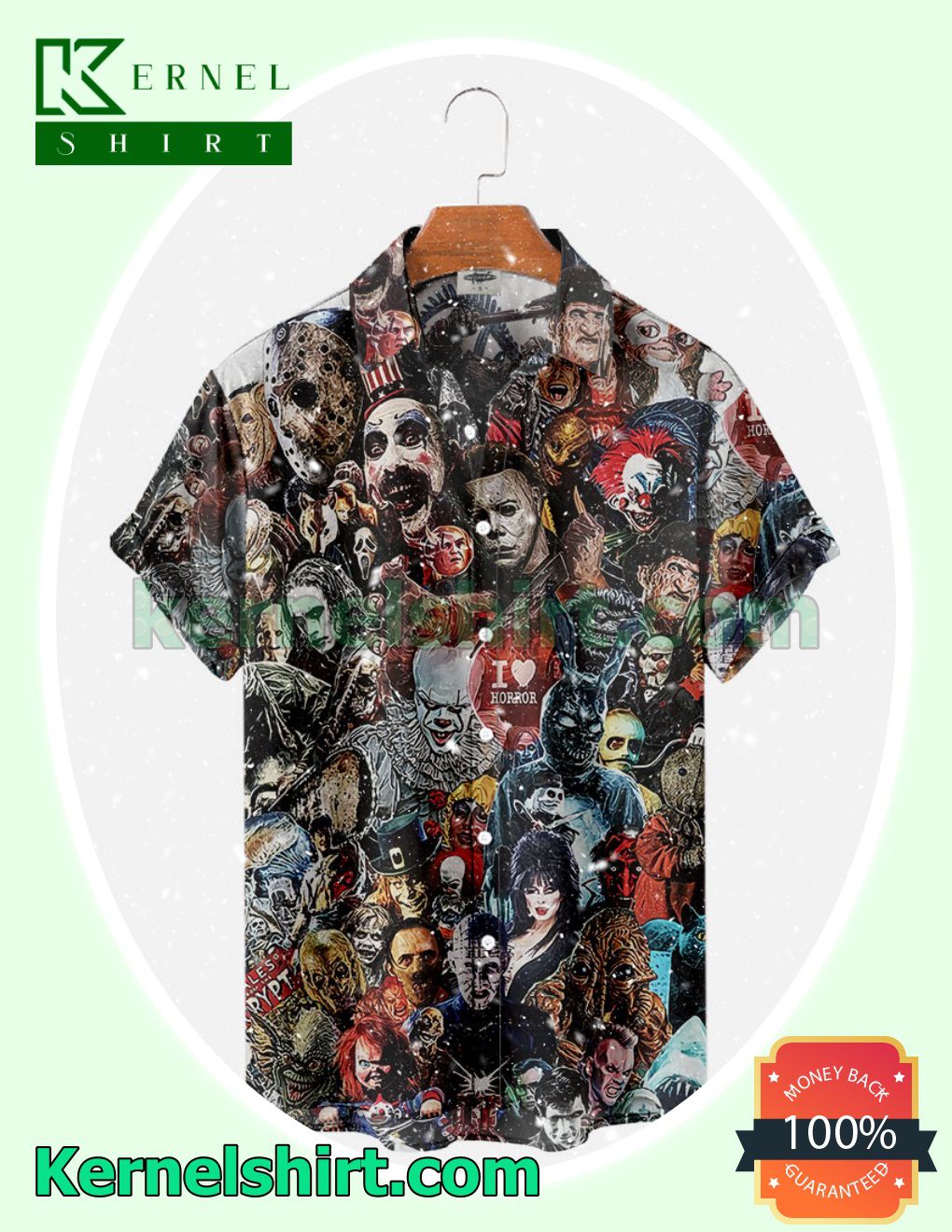 Halloween Movie I Love Horror Halloween Costume Shirt