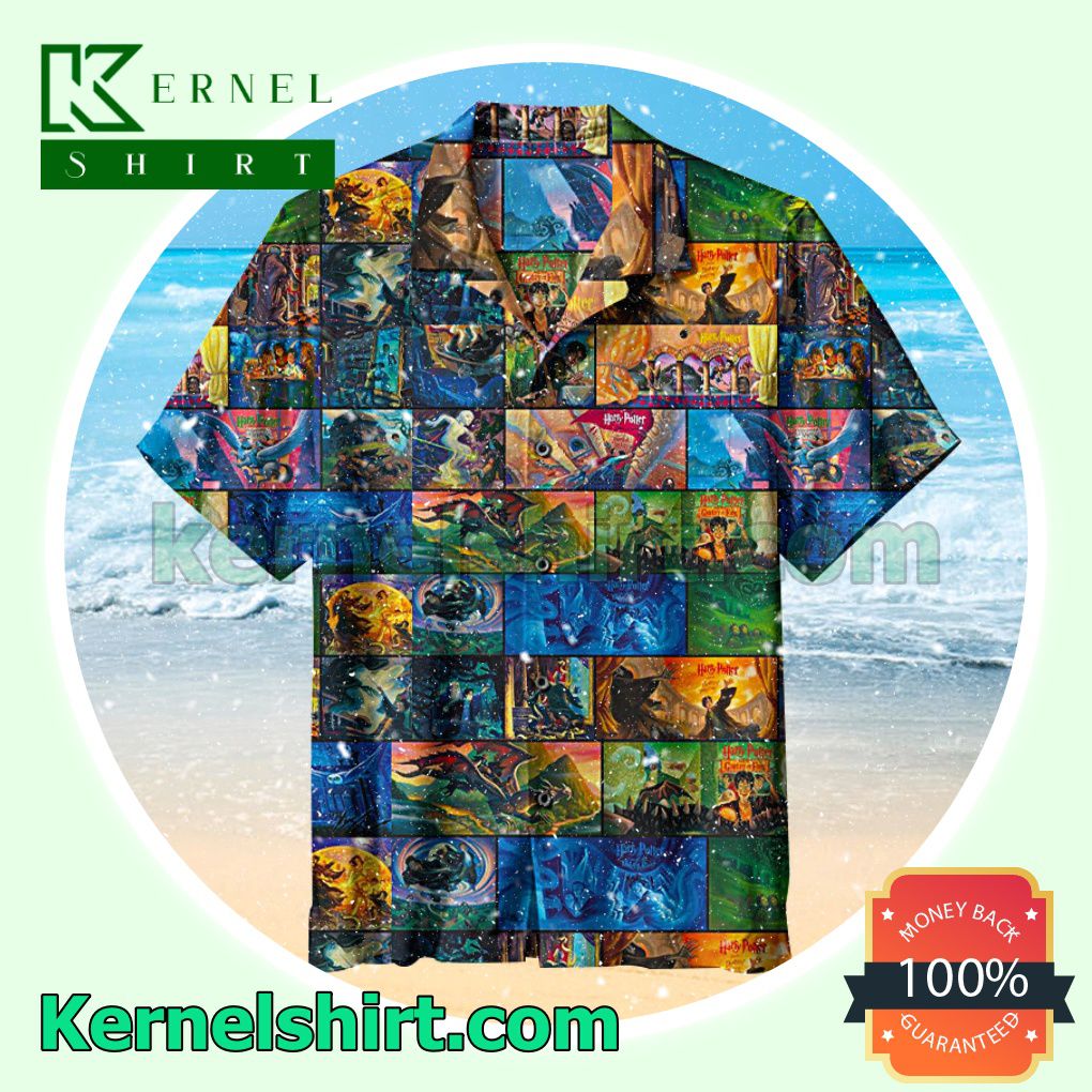 Harry Potter Collage Summer Beach Shirt