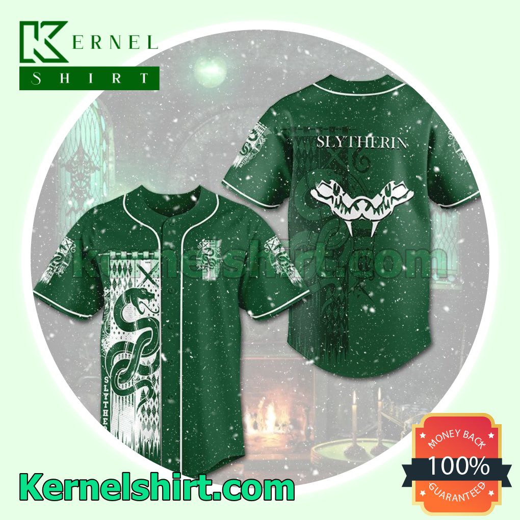 Harry Potter Slytherin Jersey Sports Uniform