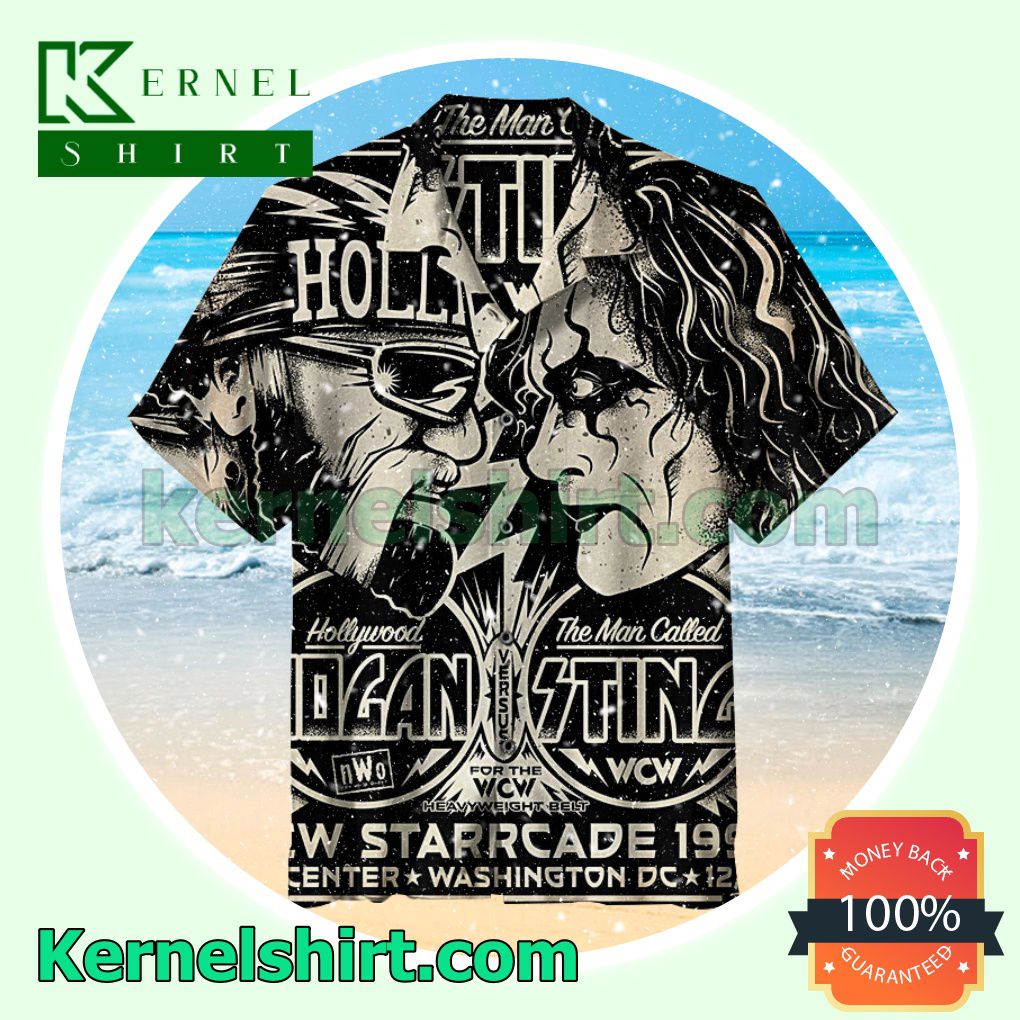 Hollywood Hdgan Vs The Man Called Sting Summer Beach Shirt