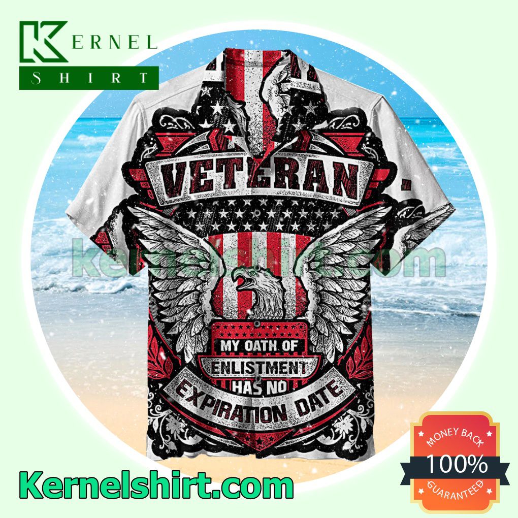 I Am A Veteran - Eagle Summer Beach Shirt