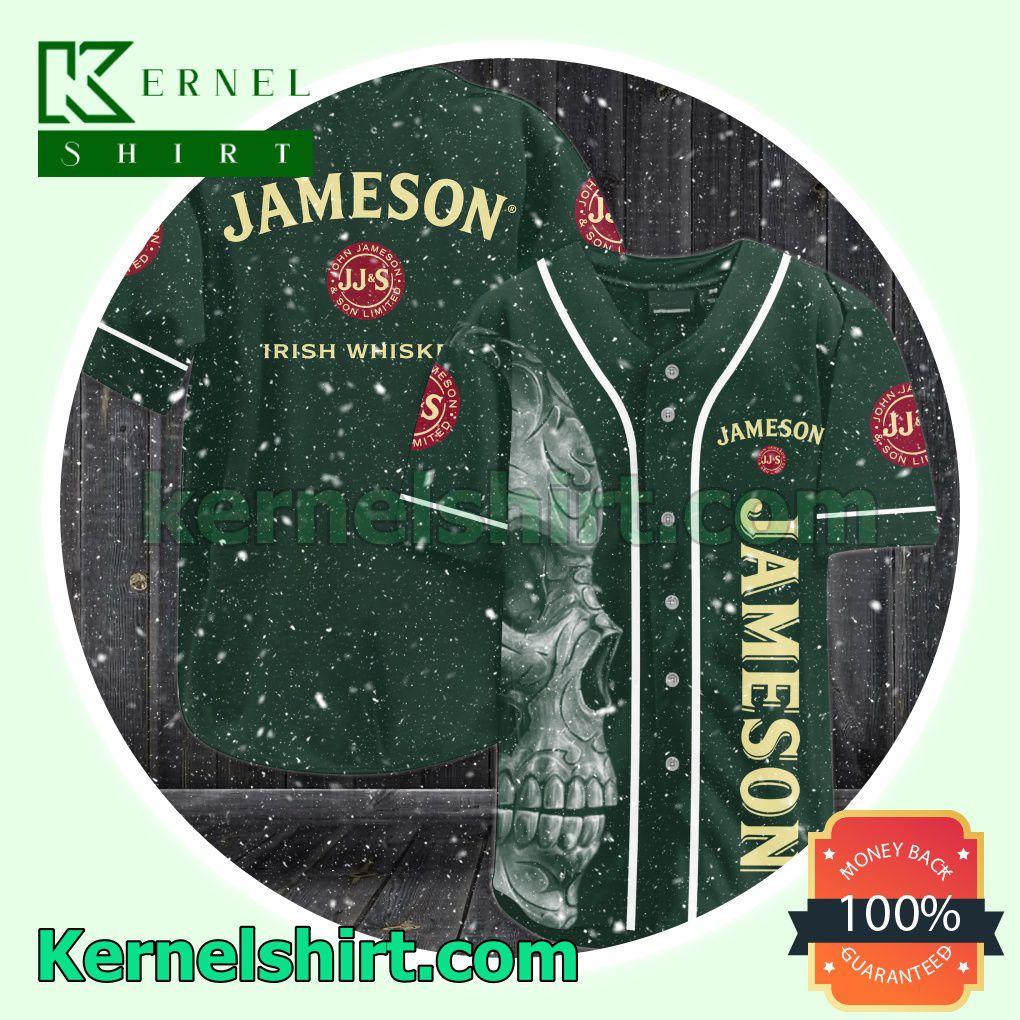 Jameson Skull Jersey Sports Uniform