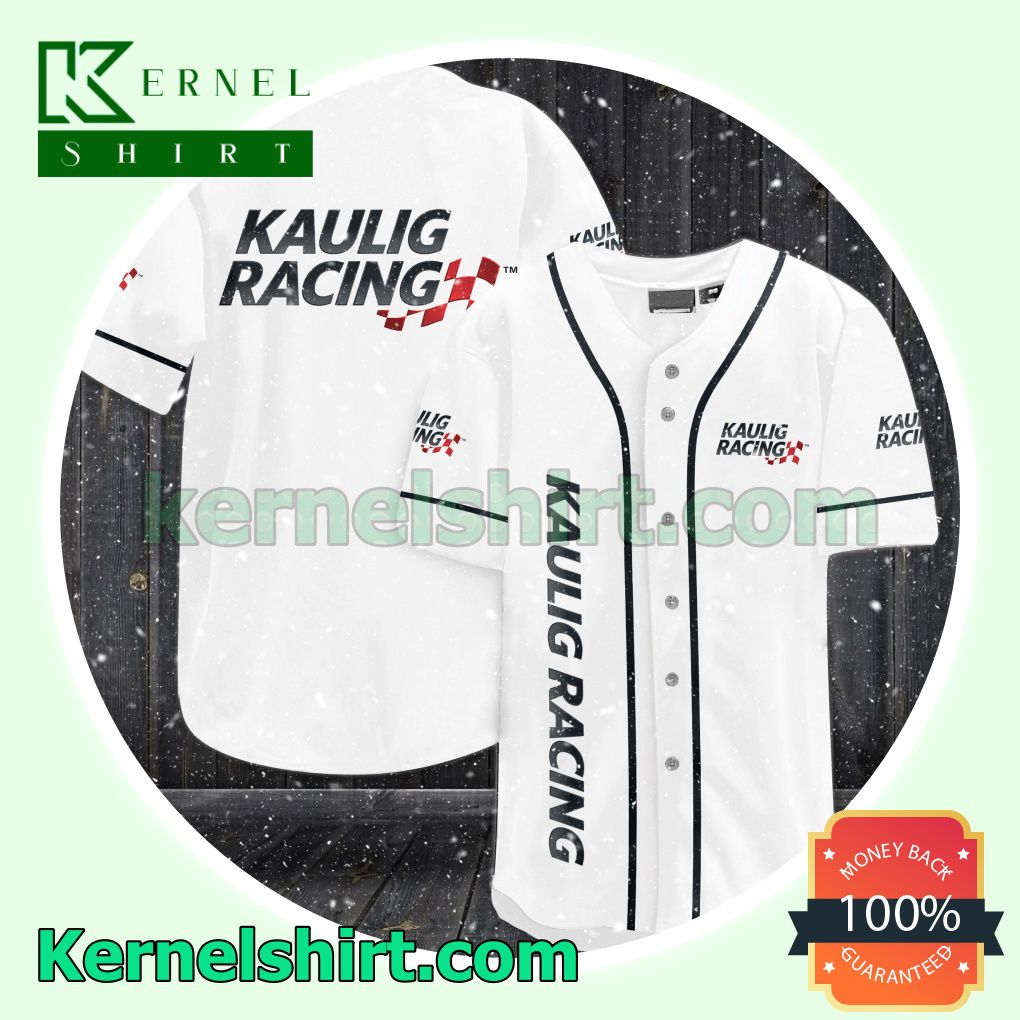 Kaulig Racing Car Team Jersey Sports Uniform