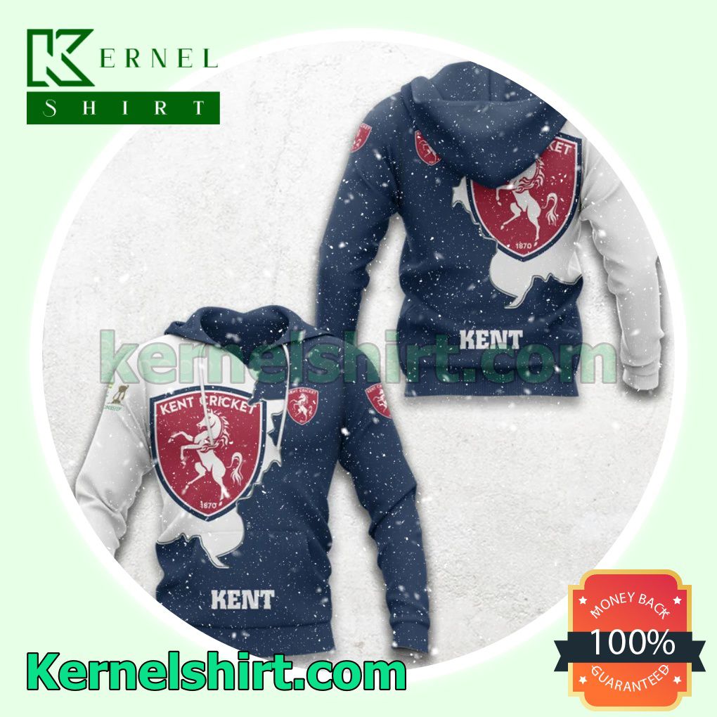 Us Store Kent County Cricket Club All Over Print Pullover Hoodie Zipper