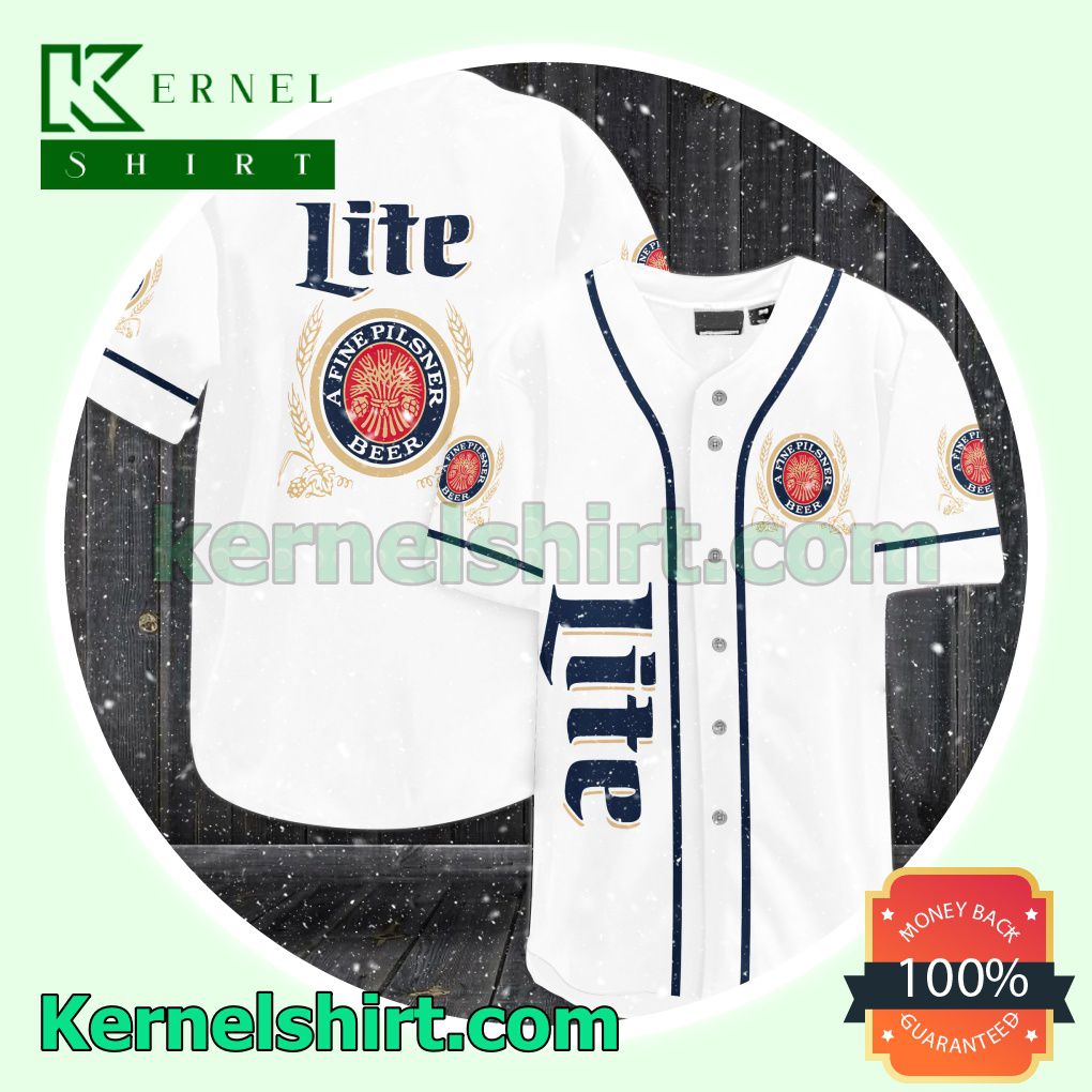 Lite A Fine Pilsner Beer Jersey Sports Uniform