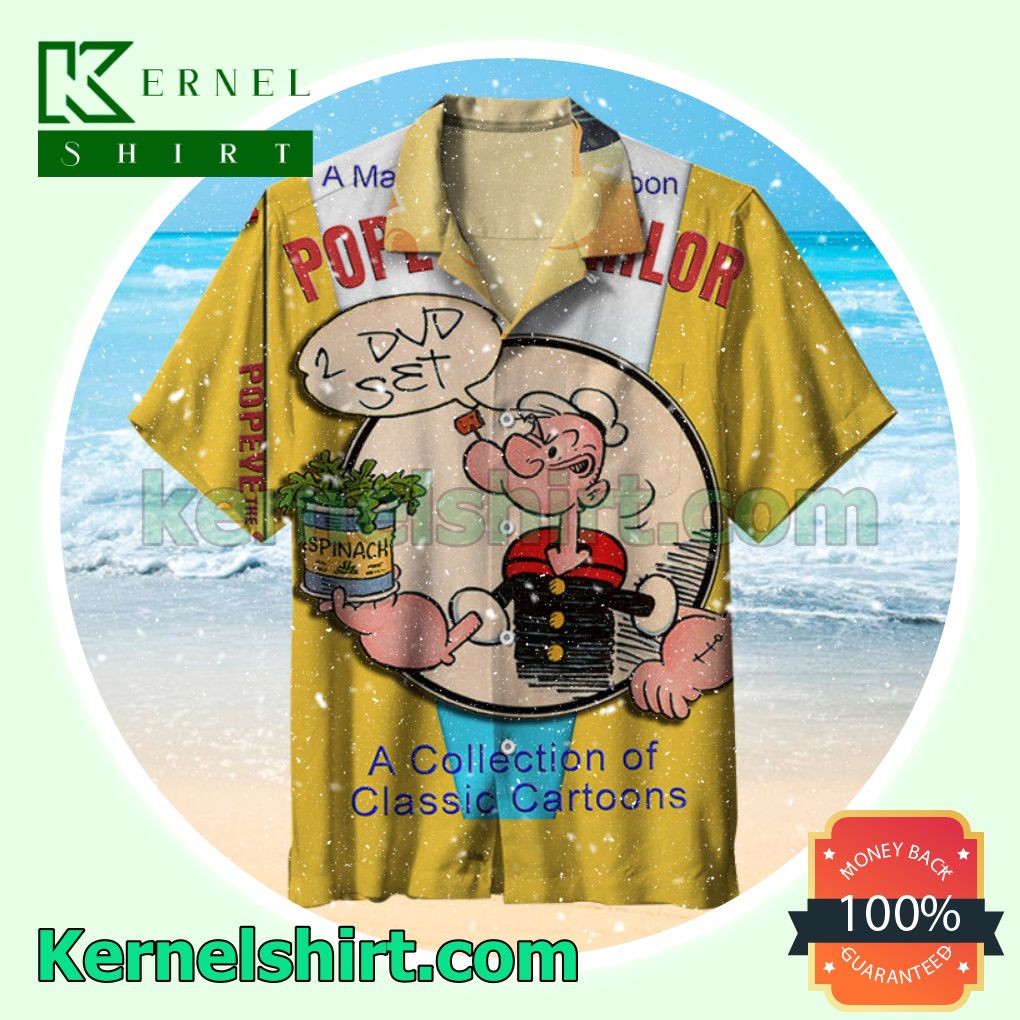 Long Live Spinach Summer Beach Shirt