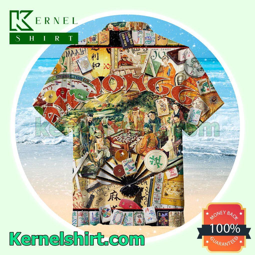 Mah Jongg Masters Summer Beach Shirt