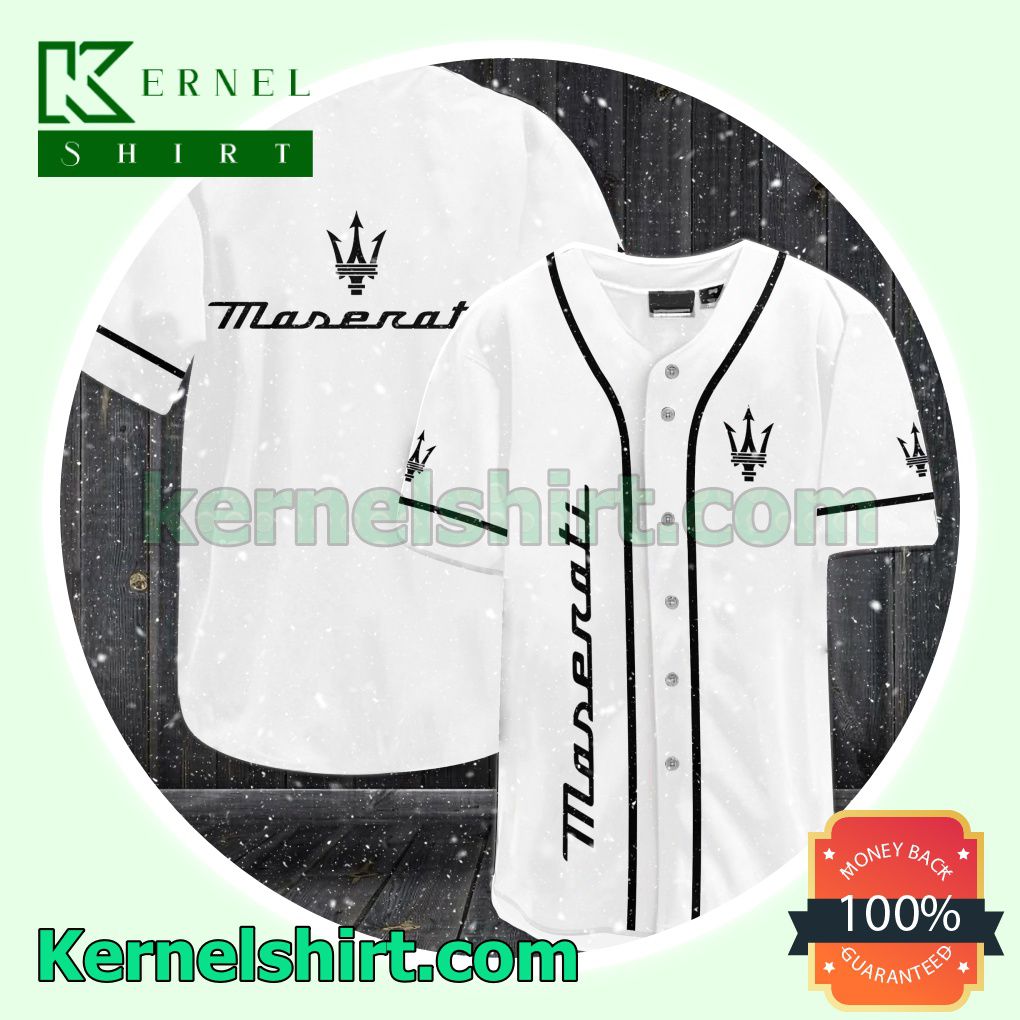Maserati Jersey Sports Uniform