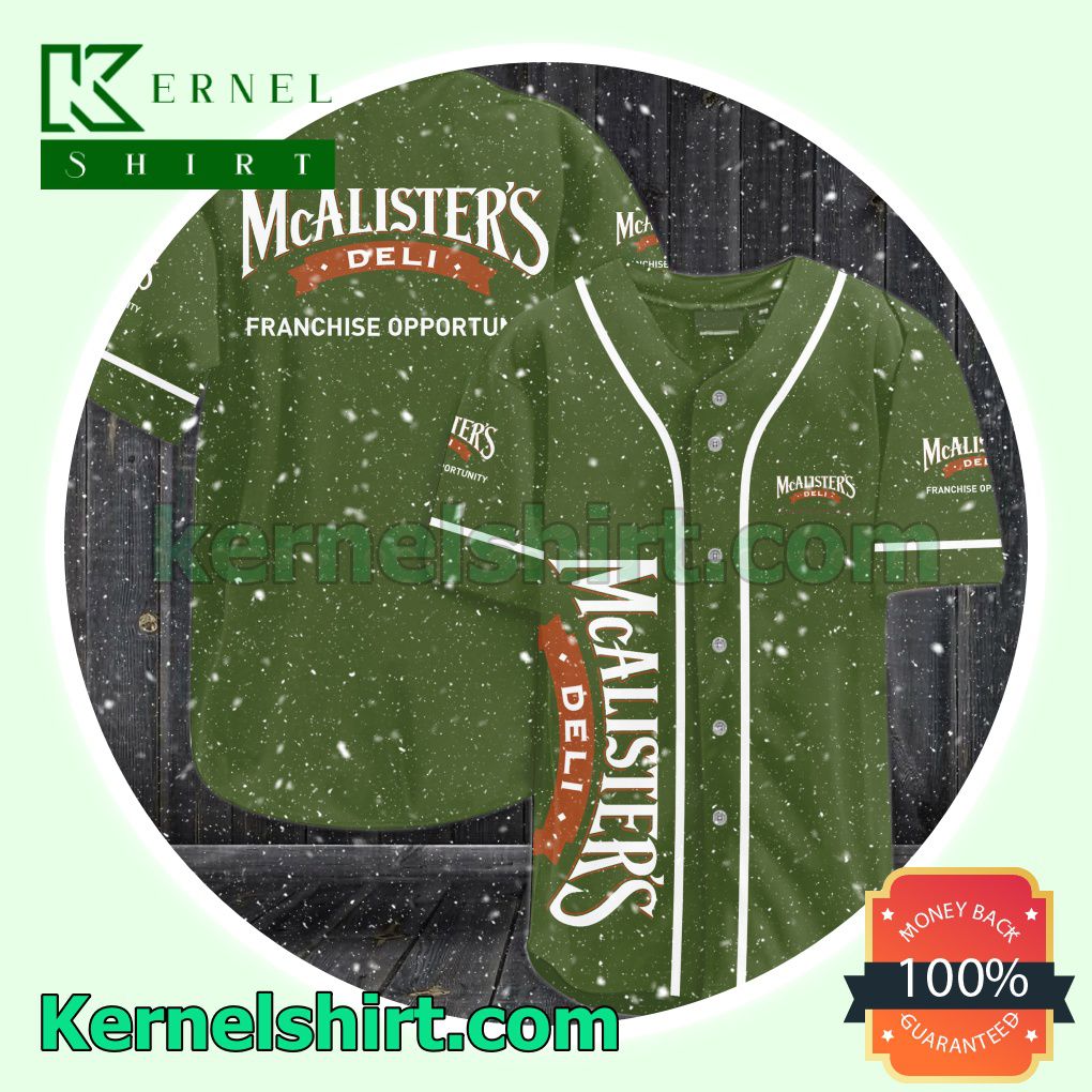 McAlister's Deli Franchise Opportunity Jersey Sports Uniform