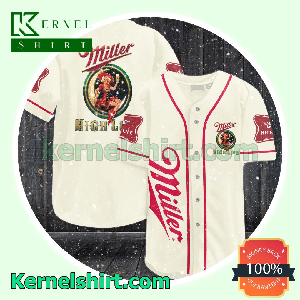 Miller High Life Jersey Sports Uniform