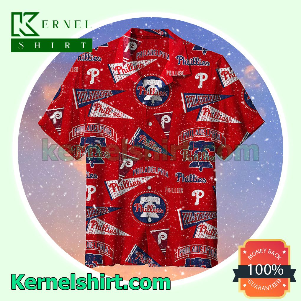 Mlb Philadelphia Phillies Retro Summer Beach Shirt