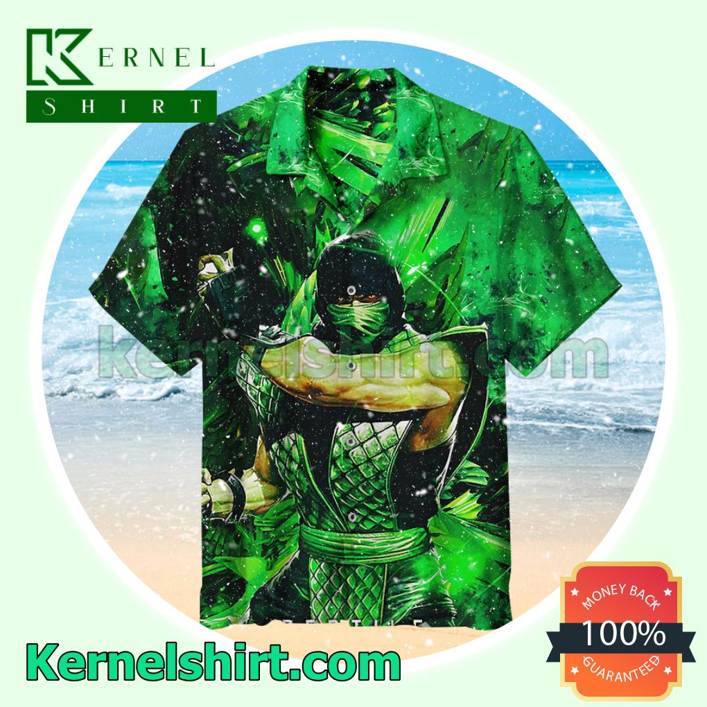 Mortal Kombat Reptile Summer Beach Shirt