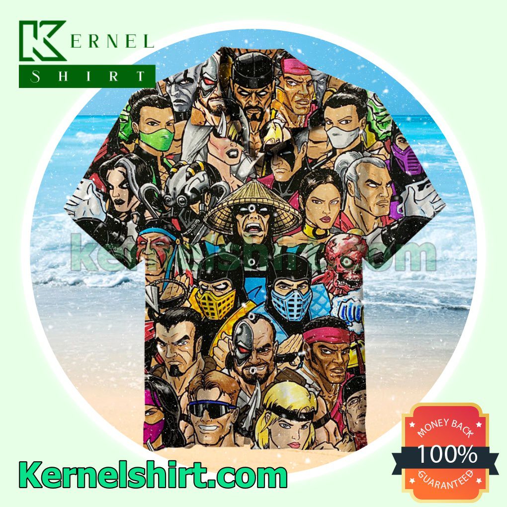 Mortal Kombat Summer Beach Shirt