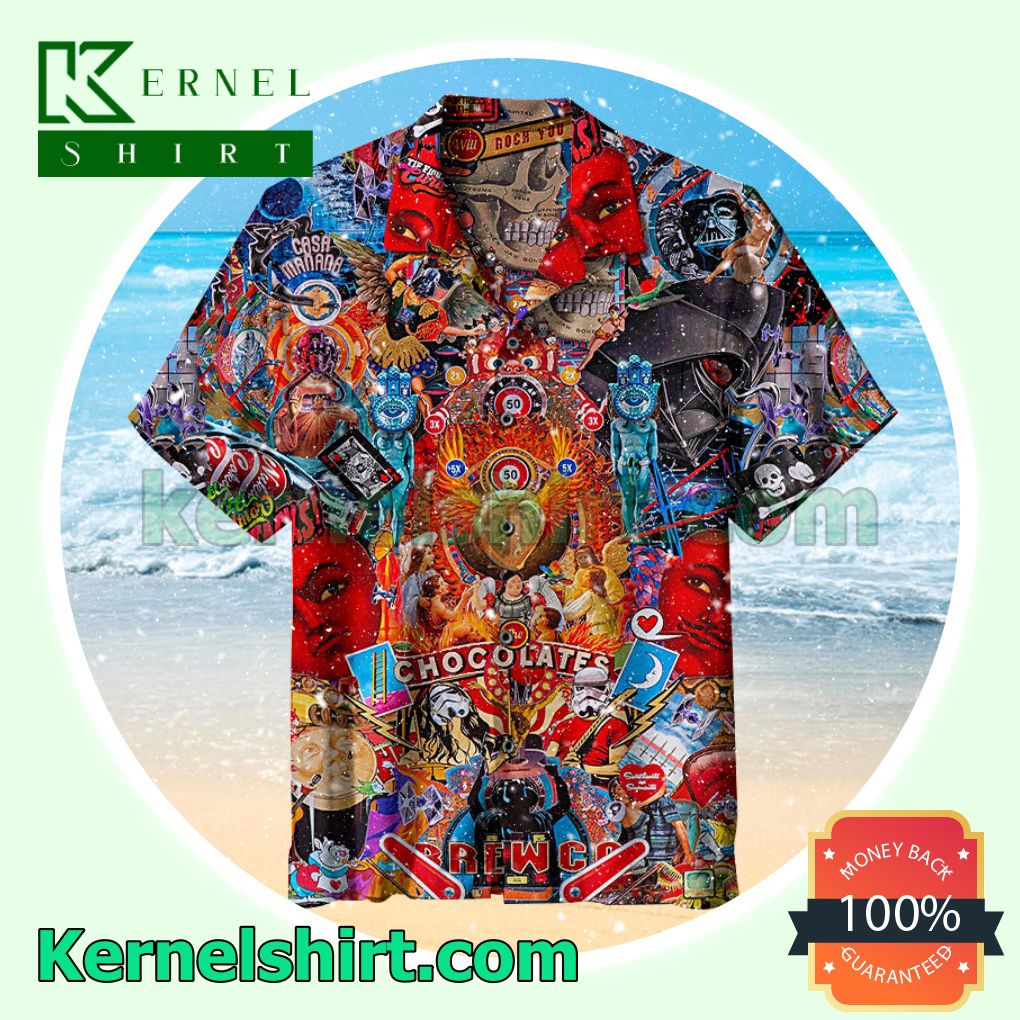 My Pinball Obsessions Summer Beach Shirt