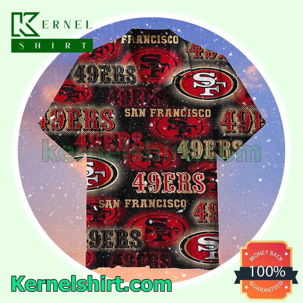 Nfl San Francisco 49ers Summer Beach Shirt