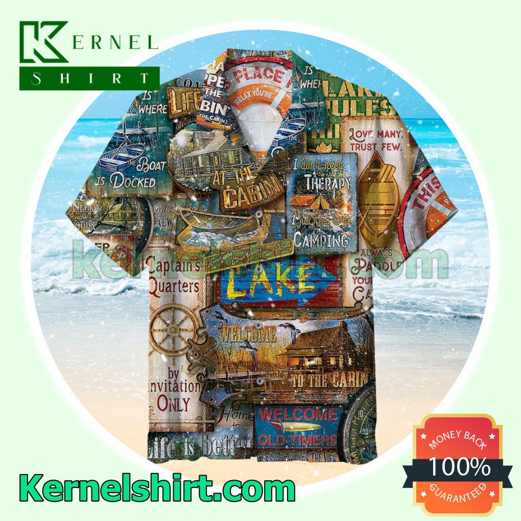 Off To The Lakehouse Summer Beach Shirt