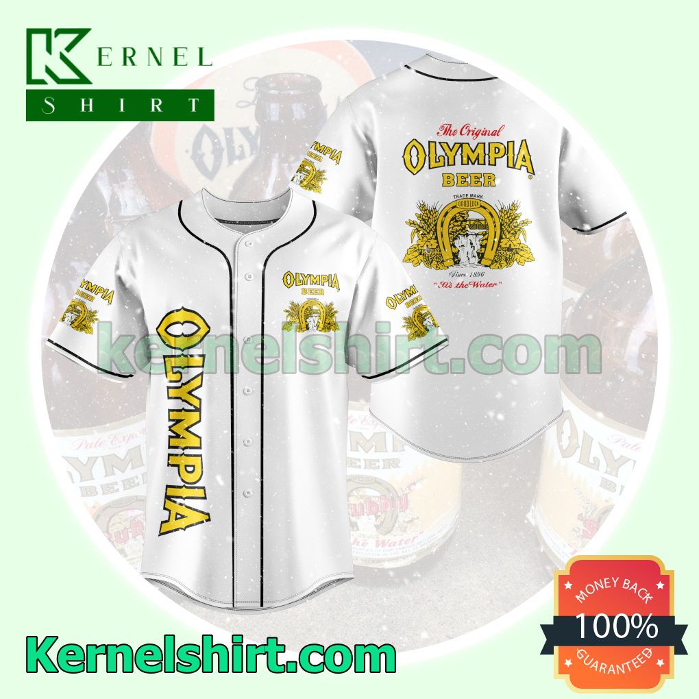 Olympia Beer Jersey Sports Uniform