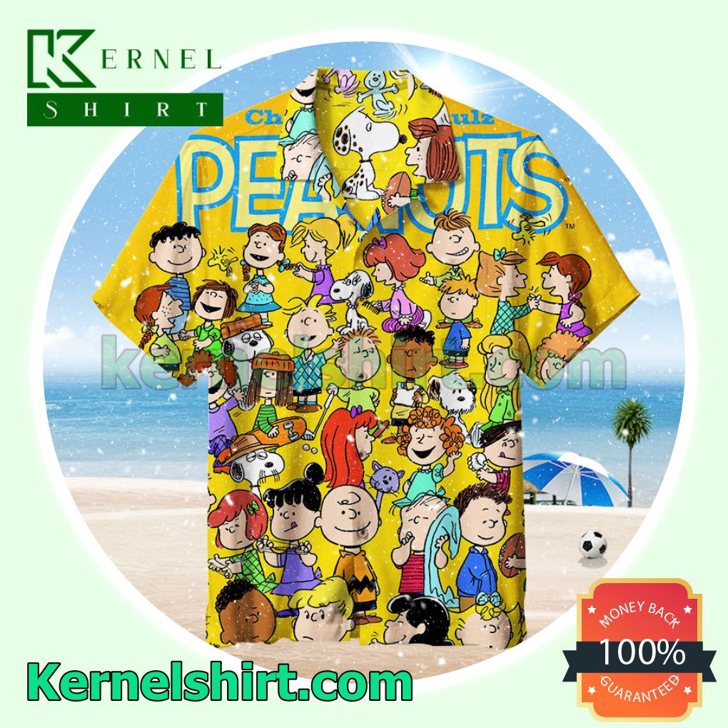 Peanuts Summer Beach Shirt