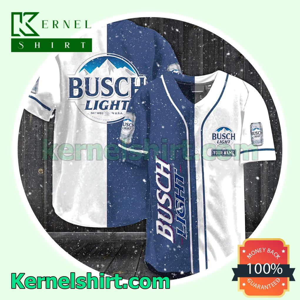 Personalized Busch Light Jersey Sports Uniform