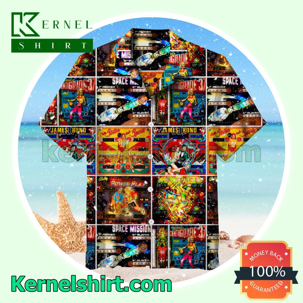 Pinball Collection Summer Beach Shirt