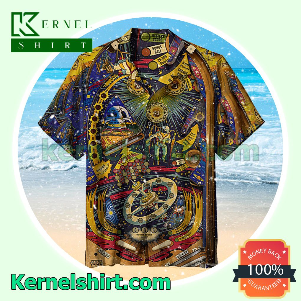 Pinball Future World Summer Beach Shirt