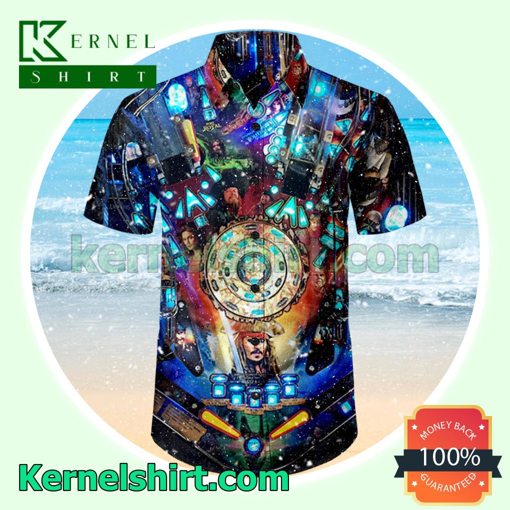 Pirates Of The Caribbean Pinball Summer Beach Shirt