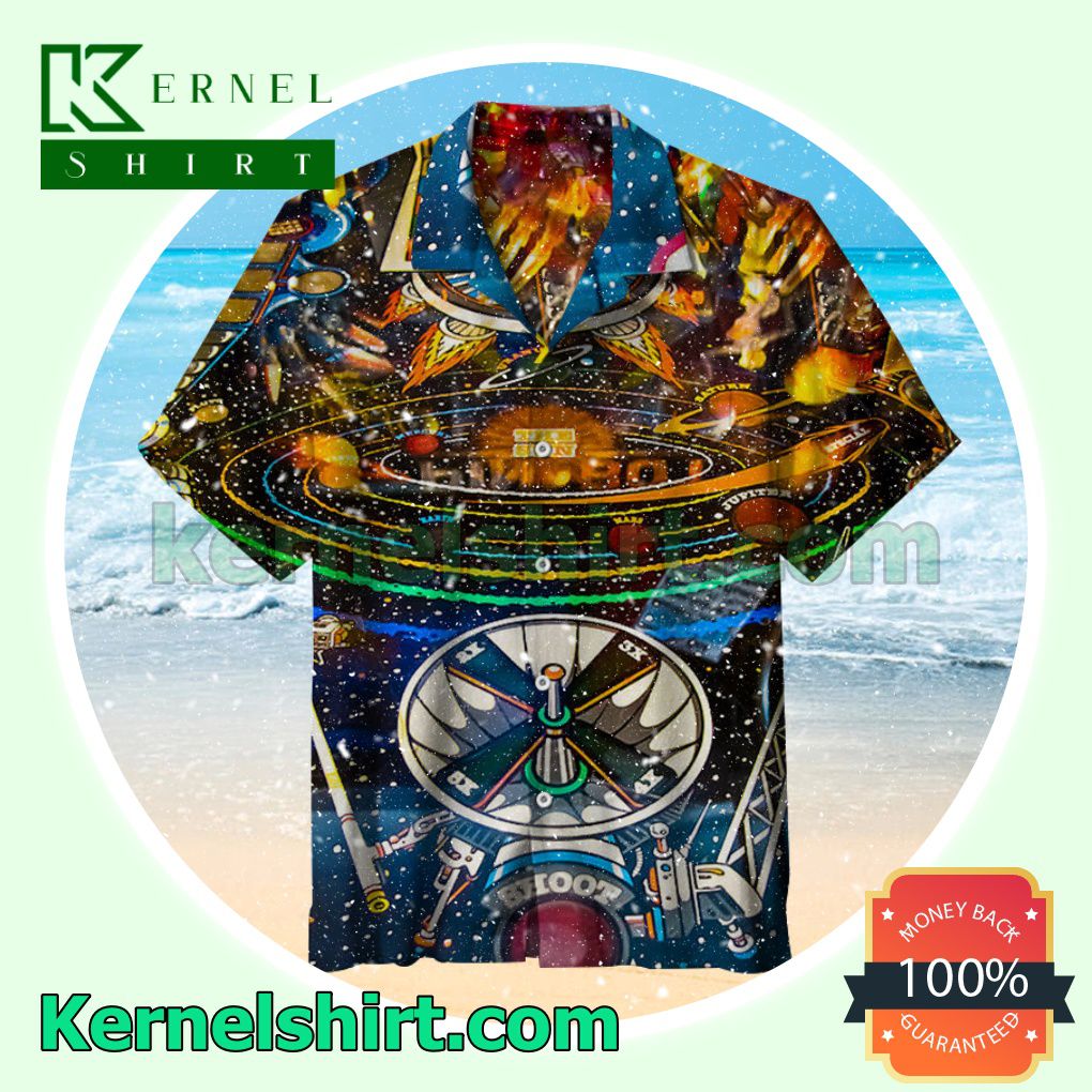 Play Pinball Art Print Summer Beach Shirt