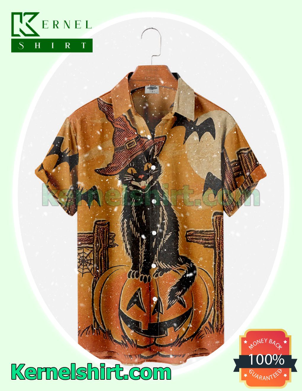 Pumpkin Cat Halloween Halloween Costume Shirt