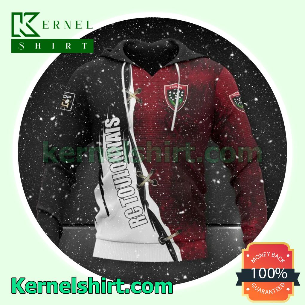 Top Selling Rc Toulonnais Rugby Union Club All Over Print Pullover Hoodie Zipper
