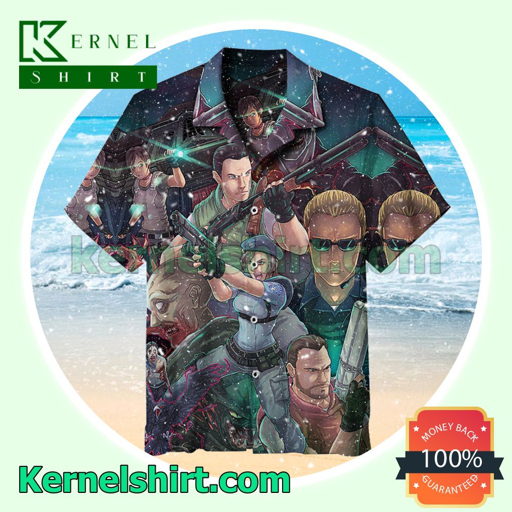 Resident Evil Summer Beach Shirt