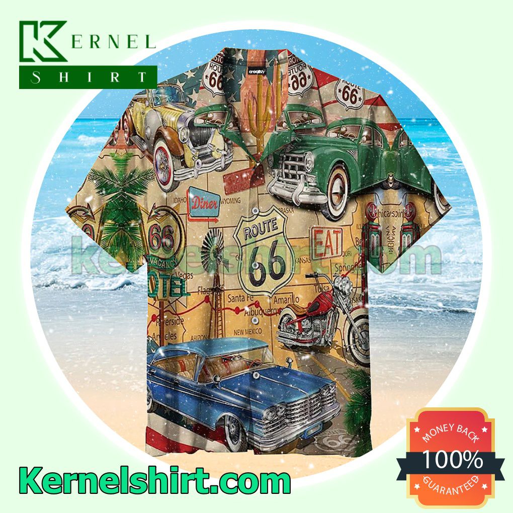 Route 66 Summer Beach Shirt