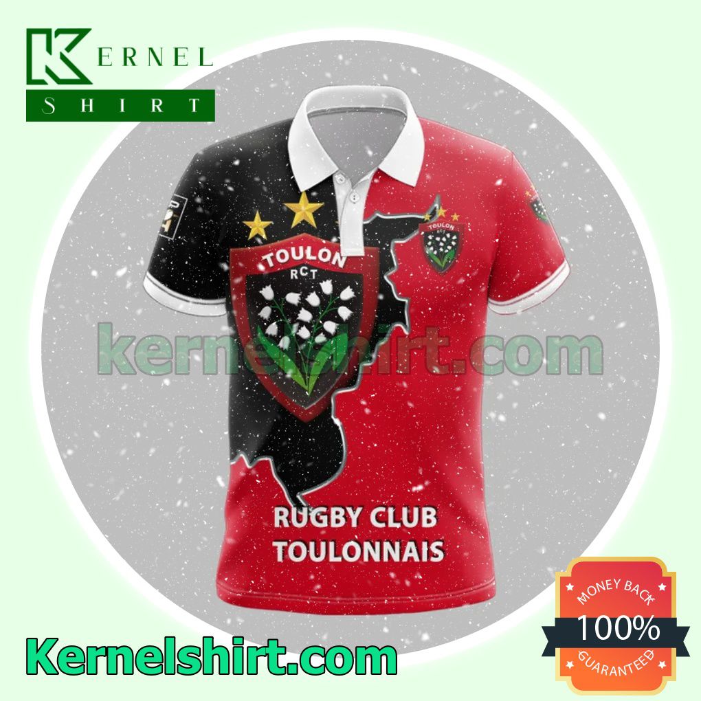Mother's Day Gift Rugby Club Toulonnais All Over Print Pullover Hoodie Zipper