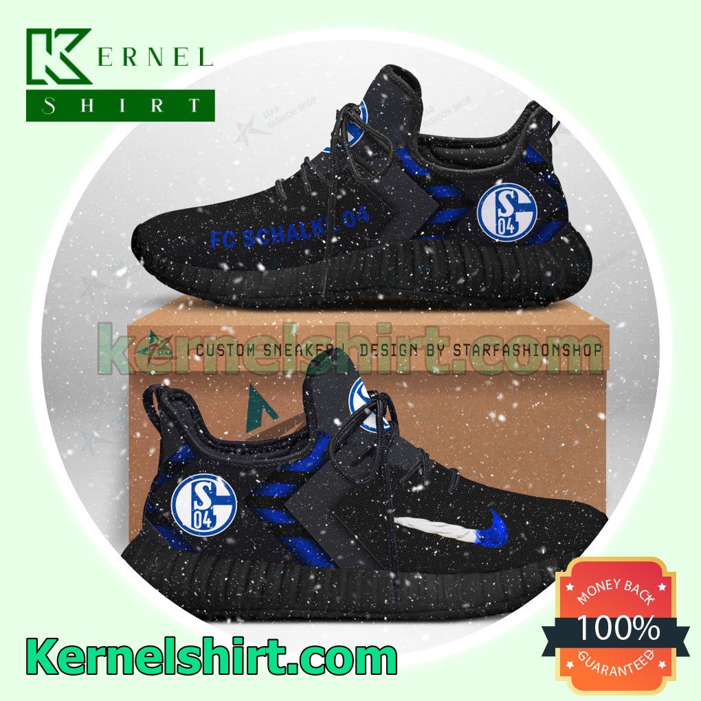 Schalke 04 Adidas Yeezy Boost Running Shoes