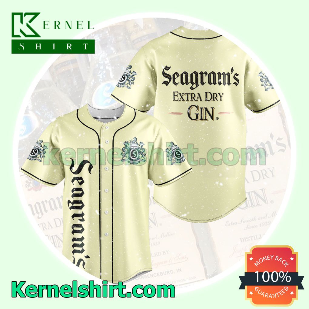 Seagram's Extra Dry Gin Jersey Sports Uniform