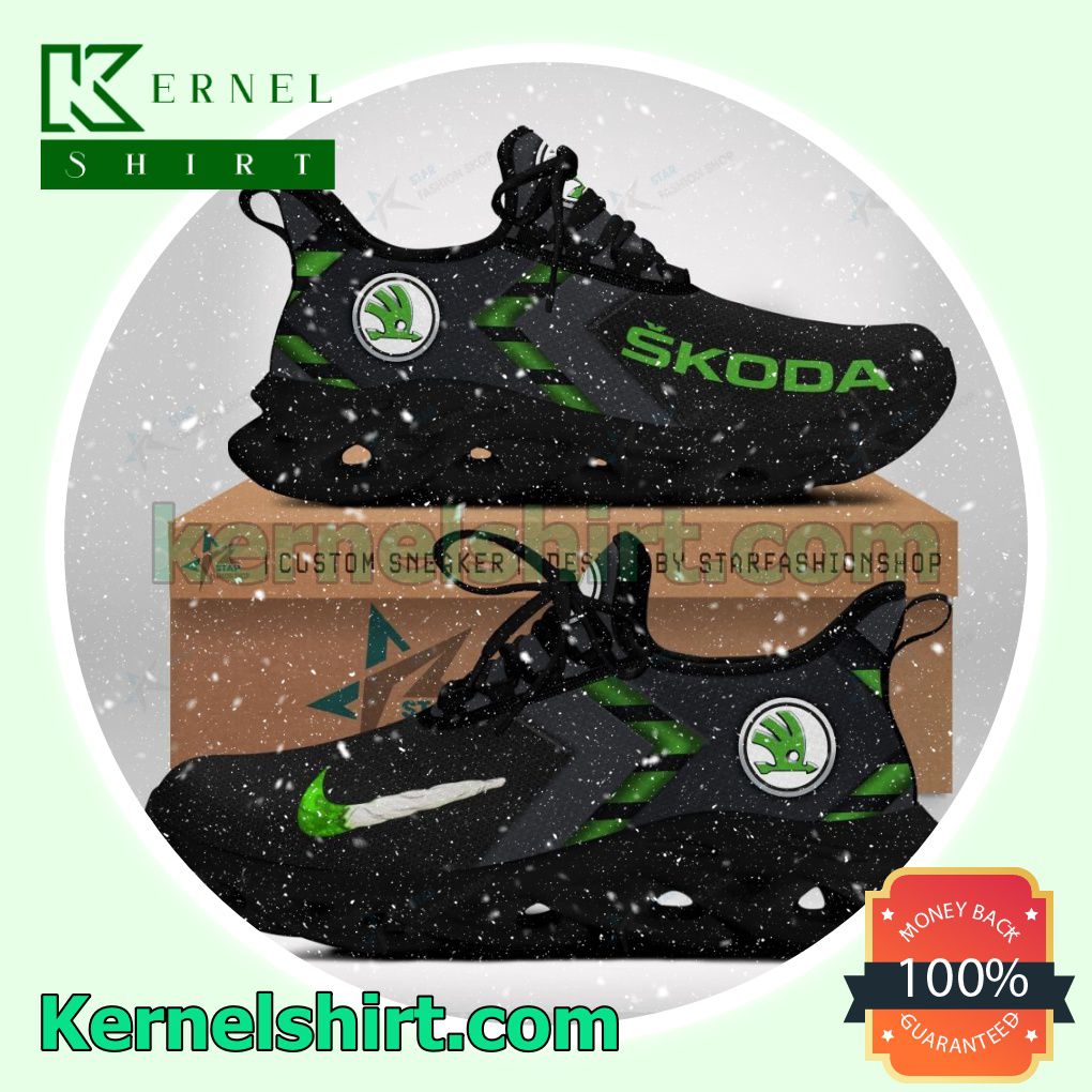 Skoda Auto Men Walking Sneakers