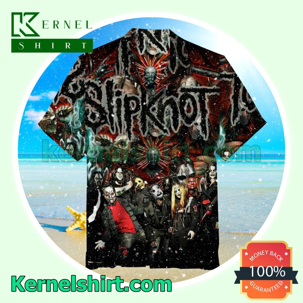 Slipknot Rock Band Wondrous Summer Beach Shirt