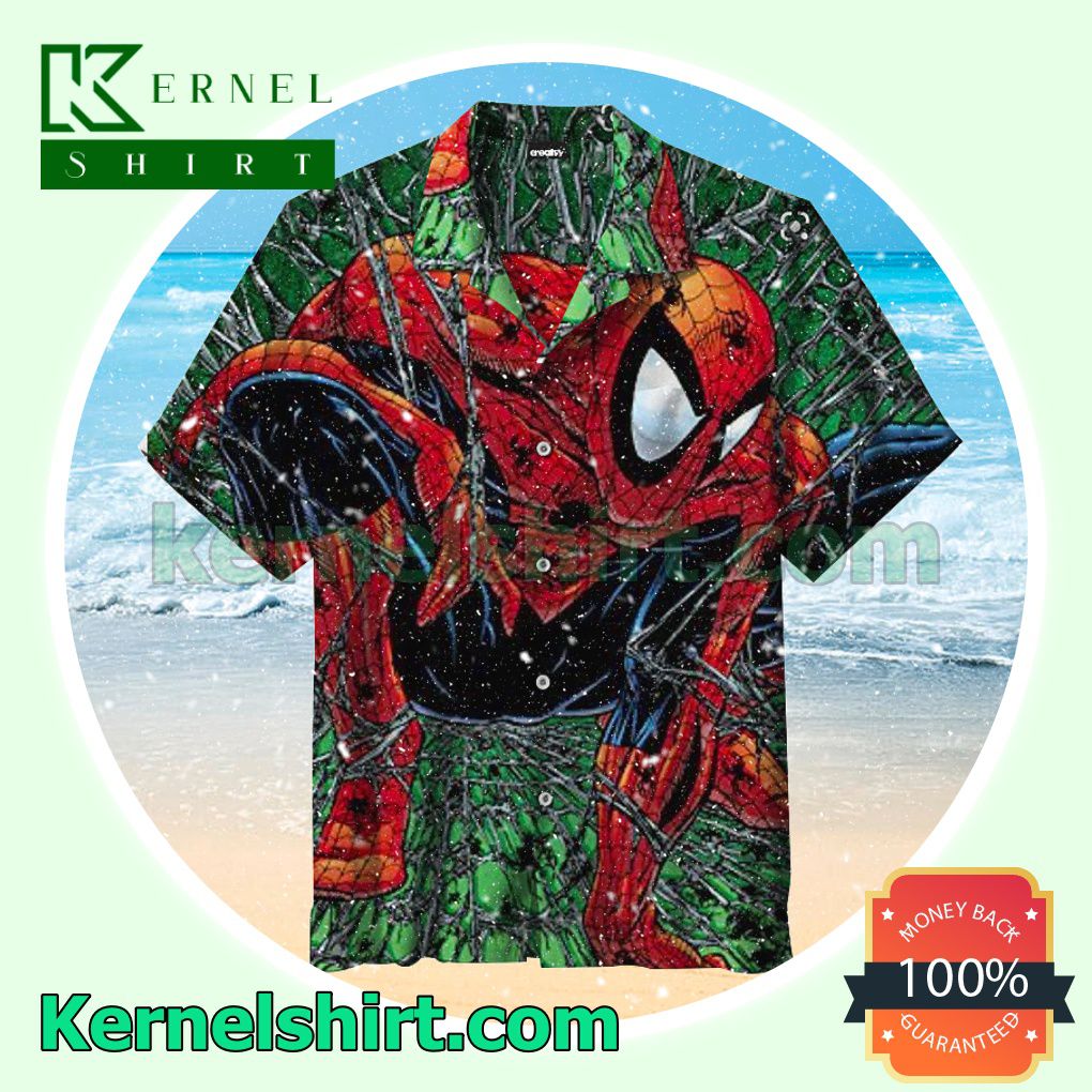 Spider-man The Complete Collection Summer Beach Shirt