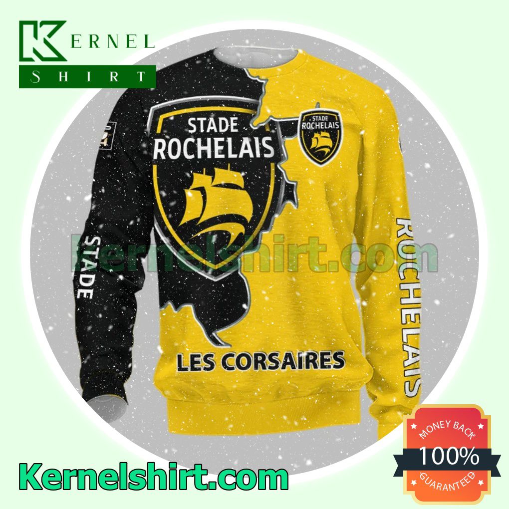 Buy In US Stade Rochelais Les Corsaires All Over Print Pullover Hoodie Zipper