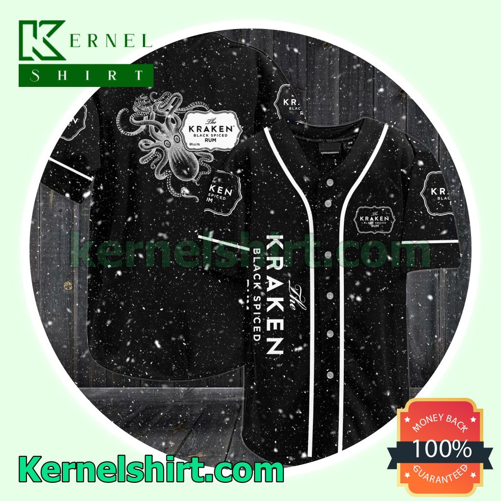 The Kraken Black Spiced Rum Jersey Sports Uniform